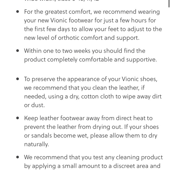 Vionic Caroll Black Napa Flat Size 10 SOLD OUT - Picture 9 of 9